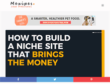 Tablet Screenshot of mexipes.com